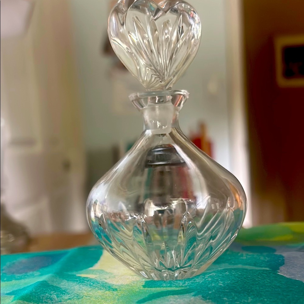 Waterford Crystal Heart Perfume Bottle